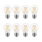Lâmpada Philips LED Flicker-Free A15 3,8 W = 40 W 350 lm, pacote com 8