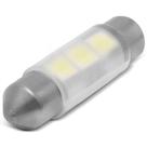 Lâmpada Philips Torpedo 38mm LED Vision 6000K Luz Branca Placa Porta Luvas Porta Malas