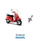 Lâmpada Philips Xtreme Vision H4 Vespa GTS 250 2007 2013