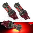 Lâmpada Pingo T20 W21/5W Dois Polos 27 Leds Projector Red