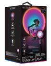 Lâmpada Projetora Bytech Rainbow com Alimentação USB para Decoração