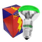 Lâmpada Refletora Incandescente R63 40w 127v E27 Cor Verde