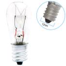Lâmpada Rosca Fina Base Soquete E12 Luz Quente 220v Abajur