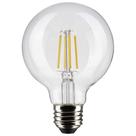 Lâmpada Satco S21226 4,5 W G25 LED Clear 120 V, pacote com 6