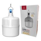 Lâmpada Sem Fio Recarregável LED Bulbo Luz 38W 4000MAH Dimmer