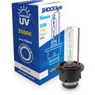 Lâmpada Shocklight Xenon D2s 4300k 35w 12v Luz Amarela Lâmpada Shocklight Xenon D2s 4300k 35w 12v Luz Amarela