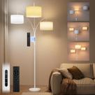 Lâmpada SIBRILLE 36W Luminária de piso LED Arc 3001LM Remote