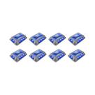 Lâmpada Solar Azul Para Jardim, Decoração Externa, 8 Peças, Luz Solar Para Rua, Lâmpada Para Escada,
