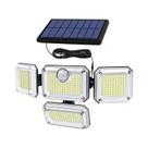 Lâmpada Solar De Jardim 20W 122 333LED IP65 À Prova d'Água Com Cabeça Ajustável E Ângulo De
