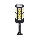 Lâmpada Solar LED Externa Super Brilhante 6000lm Com Sensor De Movimento E Controle Remoto À Prova
