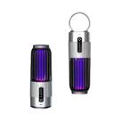 Lâmpada Solar Repelente De Mosquitos 2500V Para Acampamento Ao Ar Livre Com Controle De Temporização