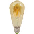 Lâmpada ST64 Filamento Led 4w Âmbar Dimerizável E27 110v
