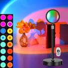 Lâmpada Sunset Corated Sunset Projection 16 cores com controle remoto