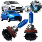Lampada Super Branca Farol de Milha H11 8500k Ford Fiesta 2015 a 2022