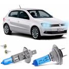 Lampada Super Branca Farol Gol Saveiro Voyage G6 H7 H1