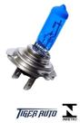Lampada super branca h7 12v 55w tiger 8500k tiger unidade