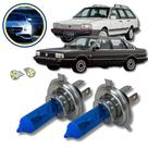 Lampada Super Branca Volkswagen Santana Quantum Farol Alto e Baixo H4 8500K Efeito Xenon
