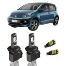 Lampada Super LED H4 8000LM + Pingo T10 UP! 2014 A 2019