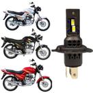 Lâmpada Super Led H4 Farol Alto/Baixo Branco Voltagem DC 9v - 32v 26w 6000K 6500Lm Moto Kasinski