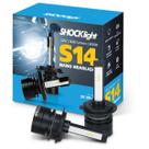 Lâmpada Super Led Mini Shocklight 32w S14 Nano H7 6000k Lâmpada Super Led Mini Shocklight 32w S14 Nano H7 6000k
