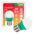 Lâmpada Super Led S30 Bolinha 3W Bivolt Colors E27 Rosa
