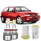 Lâmpada Super Led Vw Gol Bolinha G2 Luz Milha 6000k