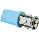 Lampada T10 Tipo Torre 6 Leds 1.8w Azul Cx C 10-595092 Nk-595092