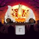 Lâmpada TBGENIUS Ghost Campfire Night Light 13 cm LED
