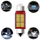 Lampada Torpedo Branca Colby Cambus Teto Mala 36mm 16 LED Lampada Torpedo Branca Colby Cambus Teto Mala 36mm 16 LED