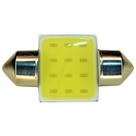 Lampada torpedo Led Cob 31MM 12 Leds Super Branca luz de teto Unitario lampada potente Boa iluminação