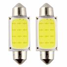 Lampada torpedo led cob super branca xenon 31 mm 39mm 41mm
