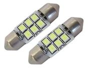 Lampada torpedo miniled branco (par) 12v Lampada torpedo miniled branco (par) 12v