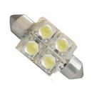 Lampada Torpedo Pequena 4 Leds 36Mm 24V 10 Pcs