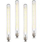 Lâmpada tubular LED LVYE regulável 12W 3000K E26 100W, pacote com 4 Lâmpada tubular LED LVYE regulável 12W 3000K E26 100W, pacote com 4