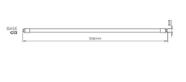 Lampada tubular led t8 120cm 18w 1850lm sth9617 30 - Stella -