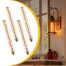 Lâmpada tubular LED UMLAEN T30 11,8 polegadas 5W 2700K E26, pacote com 4