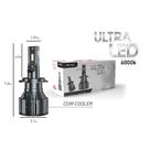 LAMPADA ULTRA LED SLIM ASX 70W 10.000 LUMENS 6000k (COM COOLER)