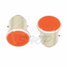 Lâmpada Um Polo 1156 P21W de Led COB Vermelho Unidade