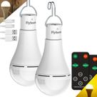 Lâmpada USB recarregável FLYHOOM com temporizador remoto 1800mAh