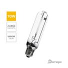 Lâmpada Vapor Sódio Tubular 70W - Demape