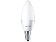 Lampada Vela 3.5w Philips Branca 6500K E14 Adaptador E27