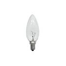 Lampada Vela 35 Brasfort Clara E14 40 X 127 7228 - Kit C/10