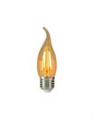 Lâmpada Vela Chama 4w Led Bico Torto E27 2200k P/ Lustre Luz Branco-quente