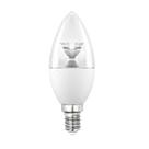 Lâmpada Vela Cristal Balão E14 Led 4,7W 6500K Bivolt