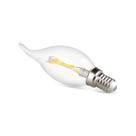 Lâmpada Vela Filamento Chama Led Save 2W 2400K E14