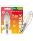 Lâmpada Vela Led Fosca 3w Bivolt Base E14 Cor da Luz 2700K Branco Quente Ourolux
