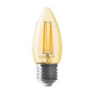 Lâmpada Vintage Filamento Led Vela E27 4W 2400K 220V - Lumanti