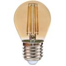 Lâmpada Vintage Led Bolinha de 2 Watts e 2400K - 05310 - OUROLUX