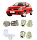 Lâmpadas 22 Led Traseira Seta Ré Freio Clio 2003 a 2015