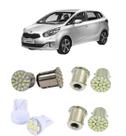 Lâmpadas 22 Led Traseira Seta Ré Freio Kia Carens 2012 2014